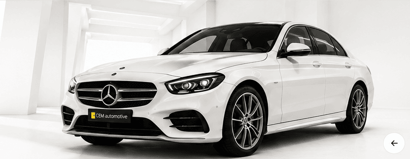 CEM Automotive showroom vehicle